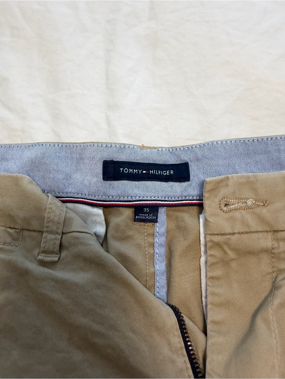 Tommy Hilfiger Men’s Khaki Chino Pants